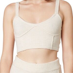 NWT NIA Seamed Corset Crop Camisole Size M